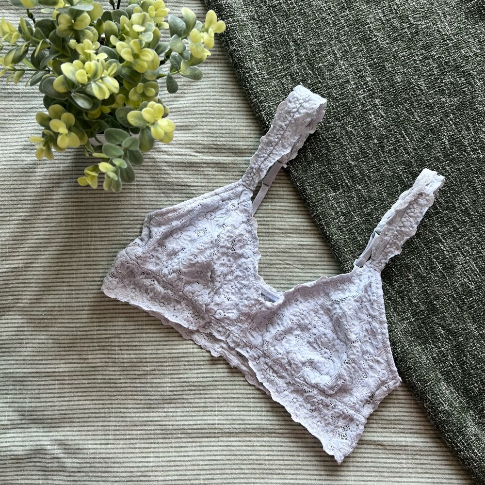 aerie | Light Lavender Lace Bralette